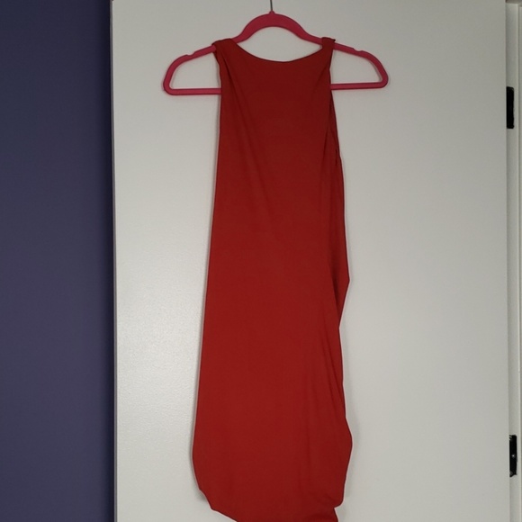 Sexy red body hugging S dress Torn by Ronny Kudo - Picture 7 of 7